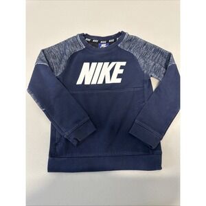 Vintage‎ Boys Nike Blue Tag Sweatshirt Blue 5/S